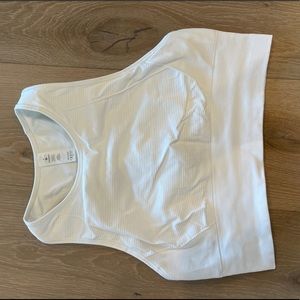 Lululemon Long Bra White